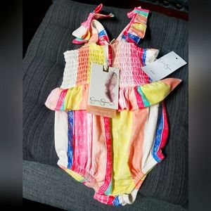 Jessica Simpson infant bathing suit 3-6 months NEW
